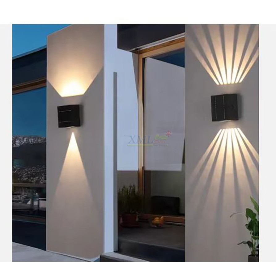 โคมไฟติดผนังโซล่าเซลล์ Luxury Design ส่องบนล่าง รุ่น TB-282 (เปิดได้ 2 แสง) - รูปที่ 4