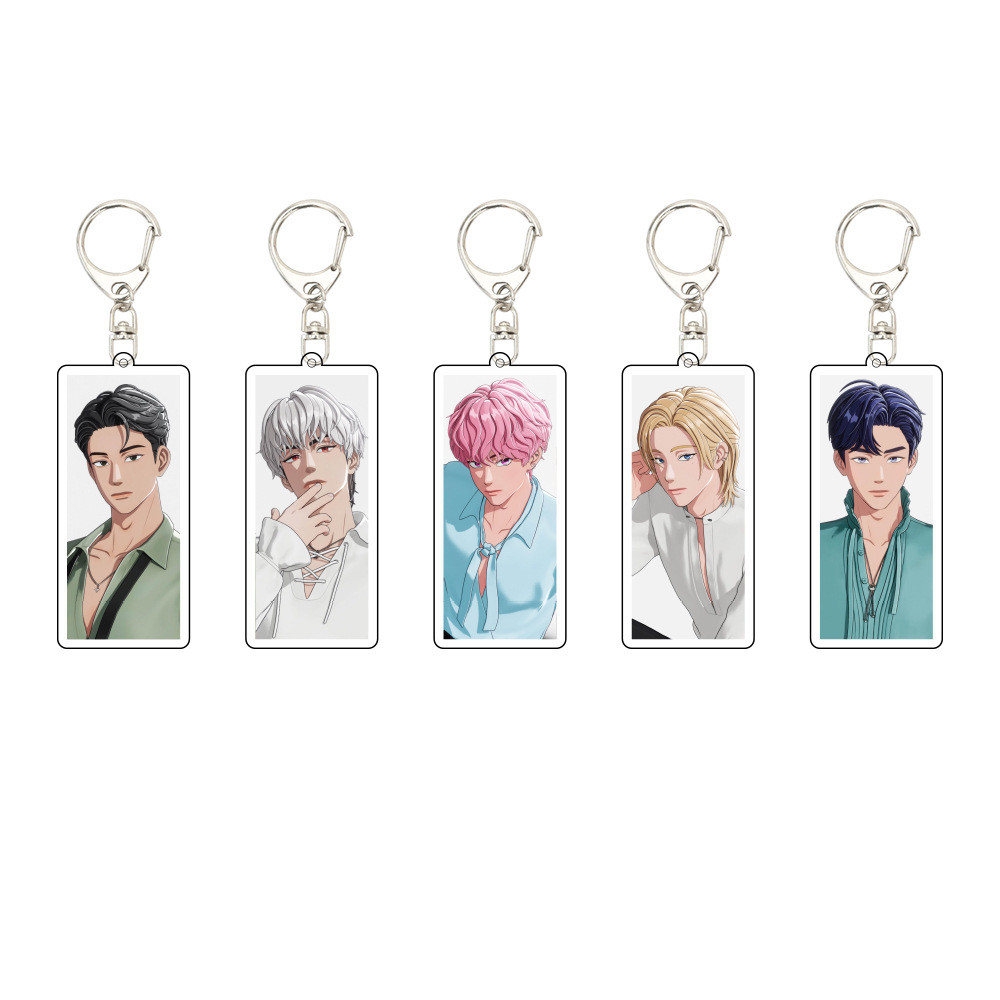 Kpop PLAVE ใหม่อะคริลิคพวงกุญแจกระเป๋า Charm อุปกรณ์เสริม