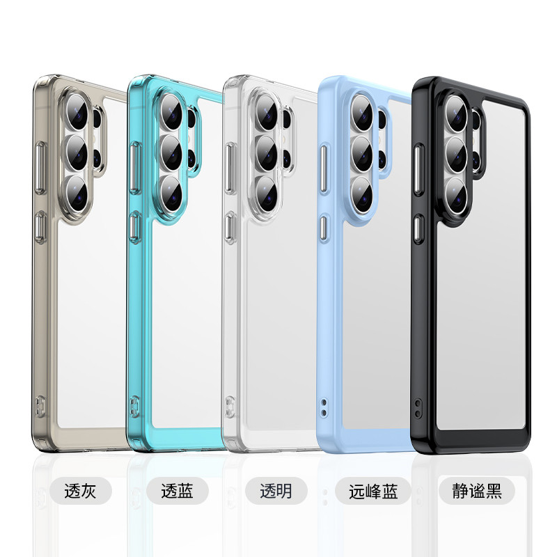 SAMSUNG สําหรับSamsung Galaxy S26 Ultra 5GสําหรับGalaxy S26 Edge 5GฝาครอบFunda Coque Hardโปร่งแสงนุ่