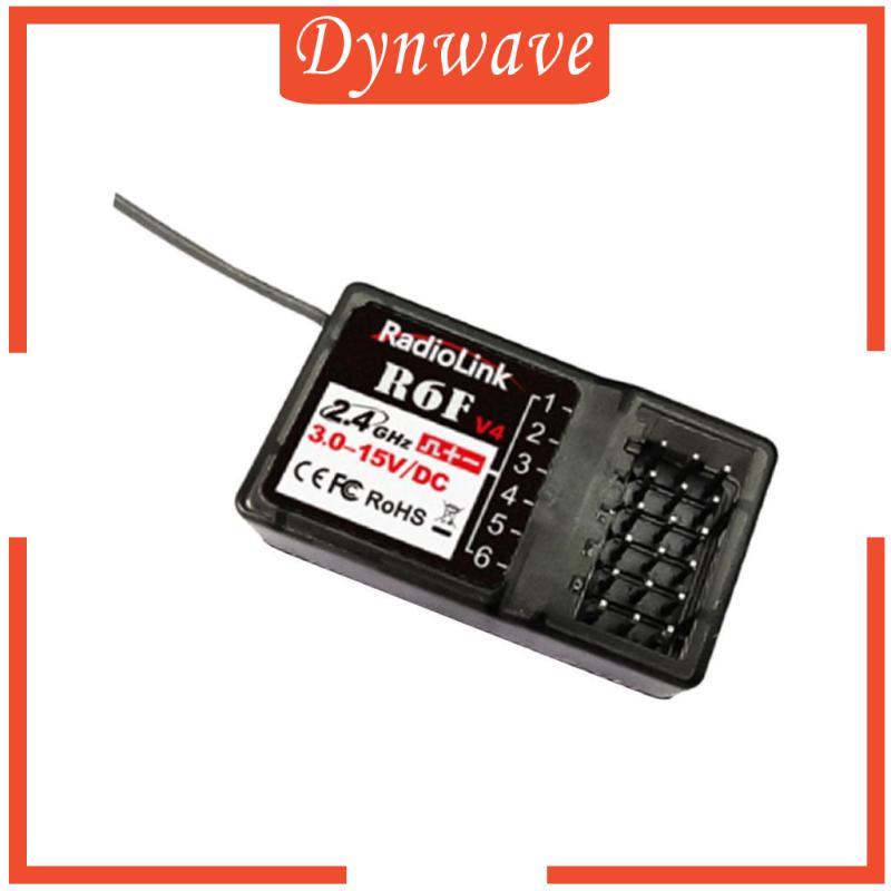 [Dynwave] 2.4G 6 ช่อง R6F ตัวรับสัญญาณ 3V-12V สําหรับ RC6GS V2/RC4GS V2/RC6GS RC4G T8FB