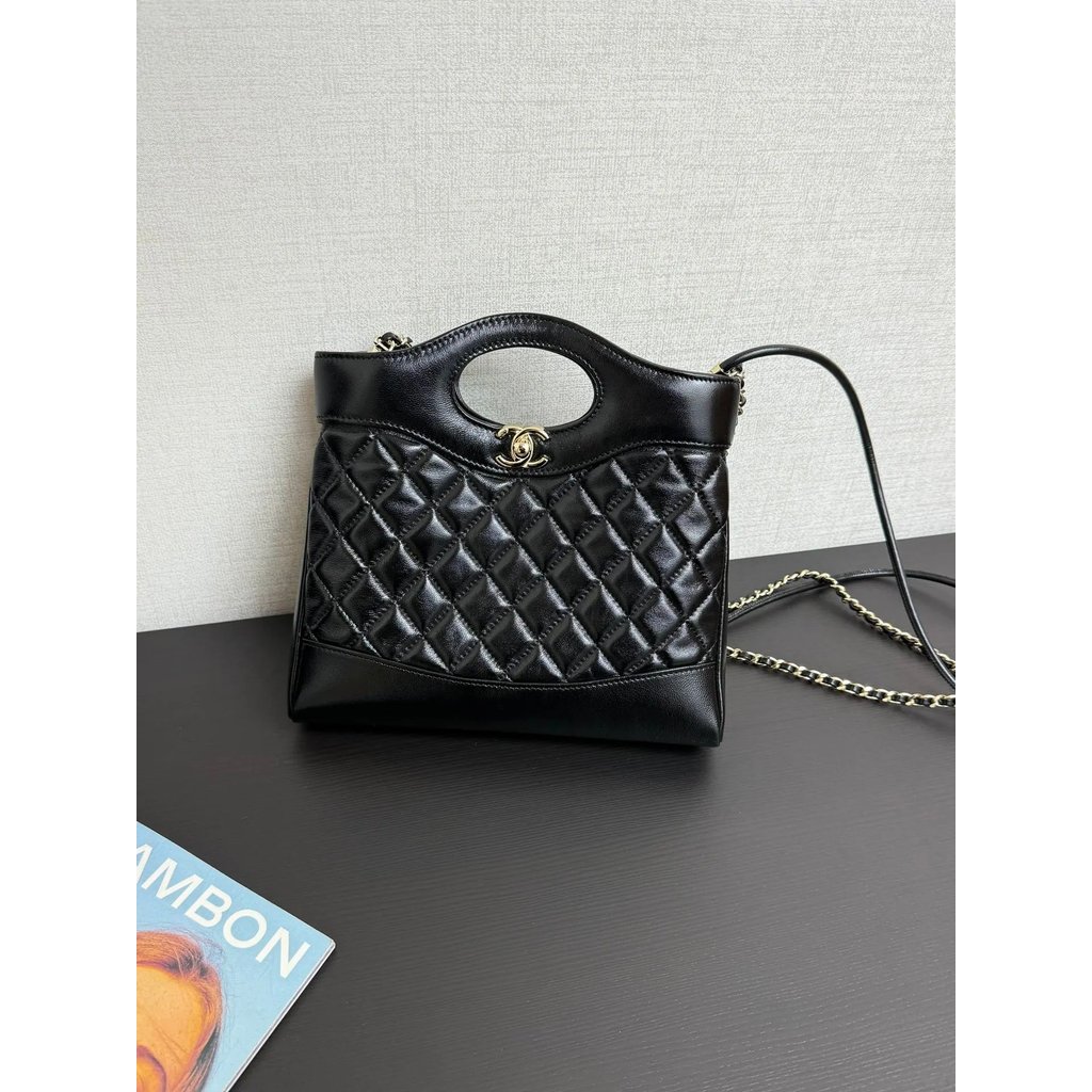 CHANEL CHANEL 25P 31bag mini Oil Wax Sheep]