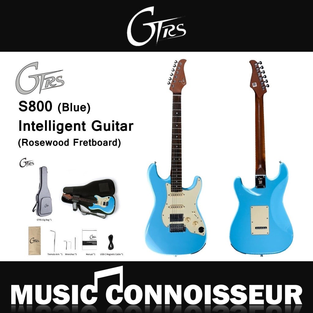 GTRS Intelligent Guitar S800 Blue