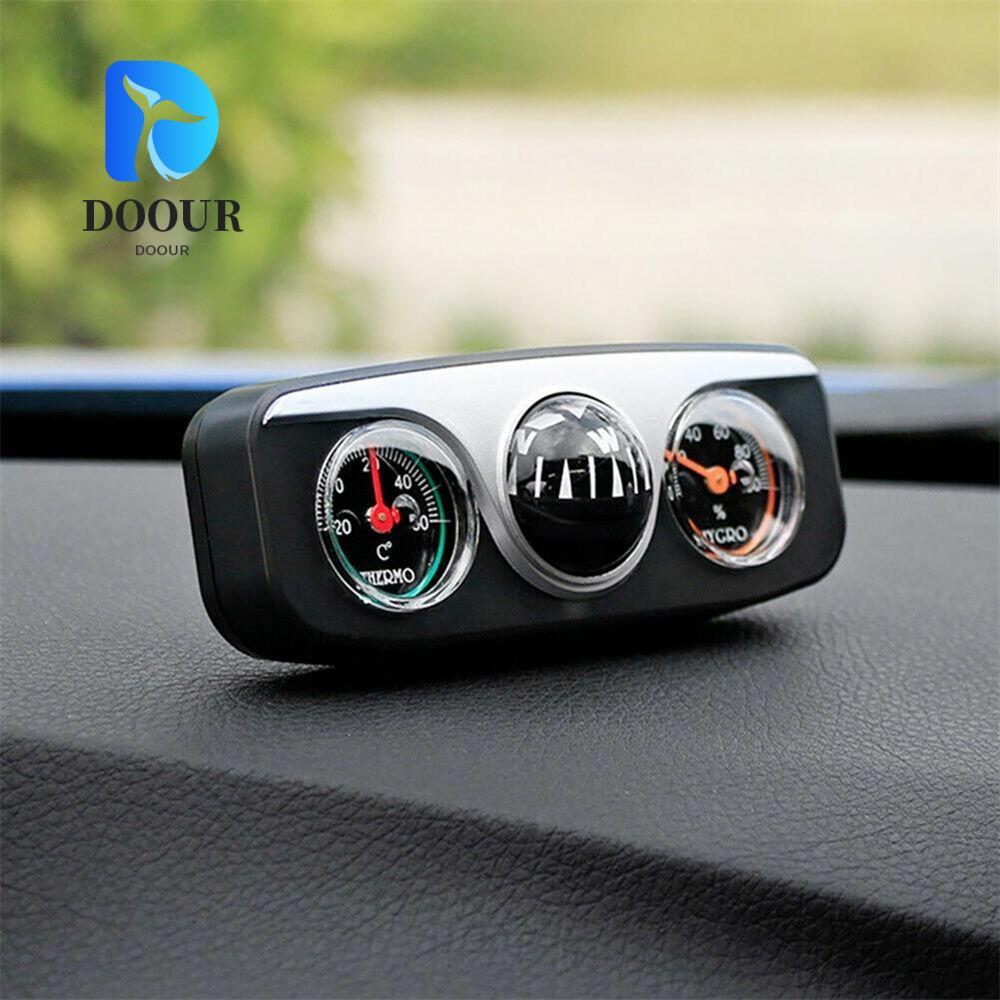 DOOUR Car Vehicle Dashboard Travel Car Accessories Navigation Ball Temperature