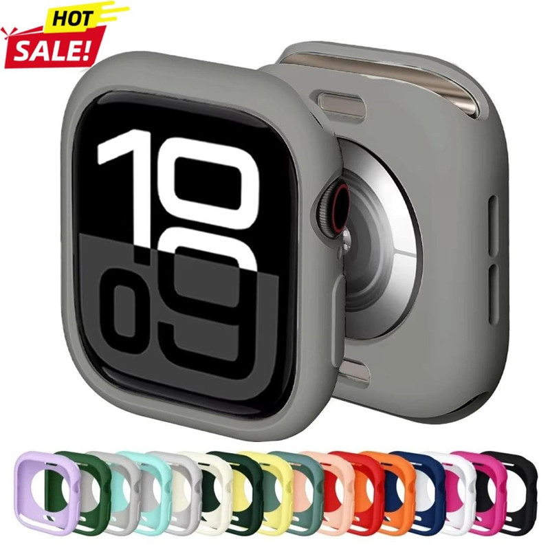 ซิลิโคนลูกอม ทีพียู กรณีป้องกันสําหรับ แอปเปิล ดู ชุด 11 10 42 มม. 46 มม. 49 มม. 45 มม. 44 มม. 40 มม. 38 มม. ฉันดู ชุด 9 8 7 6 5 กับ 3 พิเศษ3 2