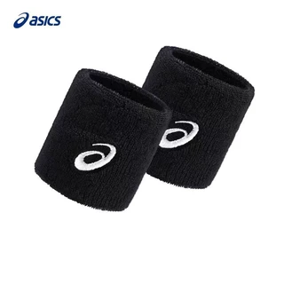 สายรัดข้อมือกีฬา ASICS ทำจากผ้าฝ้ายแท้ ดูดซับเหงื่อดี
