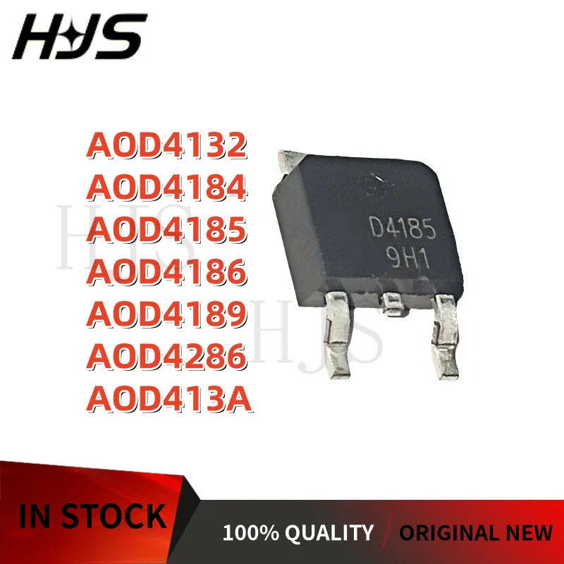 5PCS AOD4184 AOD4185 AOD4186 AOD4286 AOD4189 AOD4132 AOD413A D4184 D4185 D4186 D4286 D4189 D4132 D41