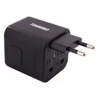 TOSHINO DE-207 หัวปลั๊กอเนกประสงค์ แบบ 4in1 ยี่ห้อ Toshino Universal Tranvel Adapter