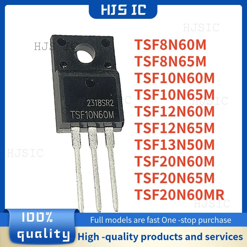 5PCS TSF8N60M TSF8N65M TSF10N60M TSF10N65M TSF12N60M TSF12N65M TSF13N50M TSF20N60M TSF20N60M TSF20N6
