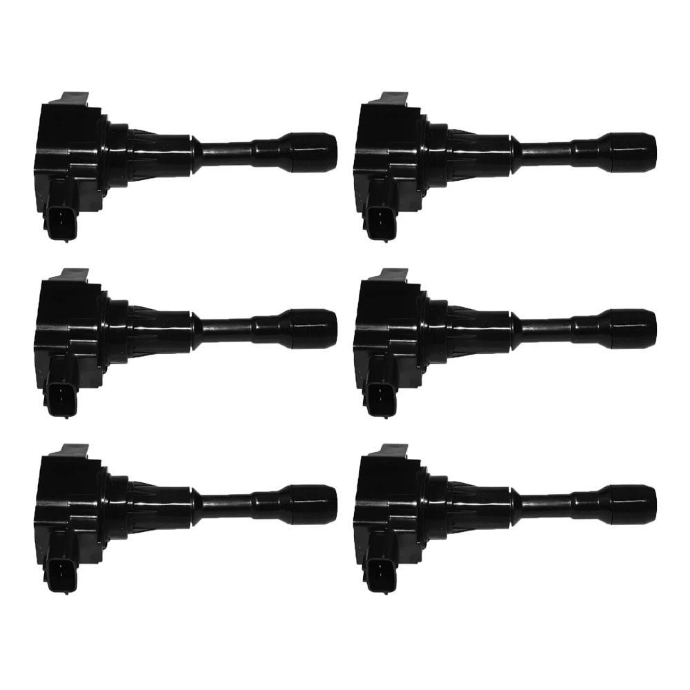 UF638 คอยล์จุดระเบิดสําหรับ NISSAN GTR GT-R V6 3.8L 2009 2010 2011 2012 2013 2014 2015 2016 2017 201