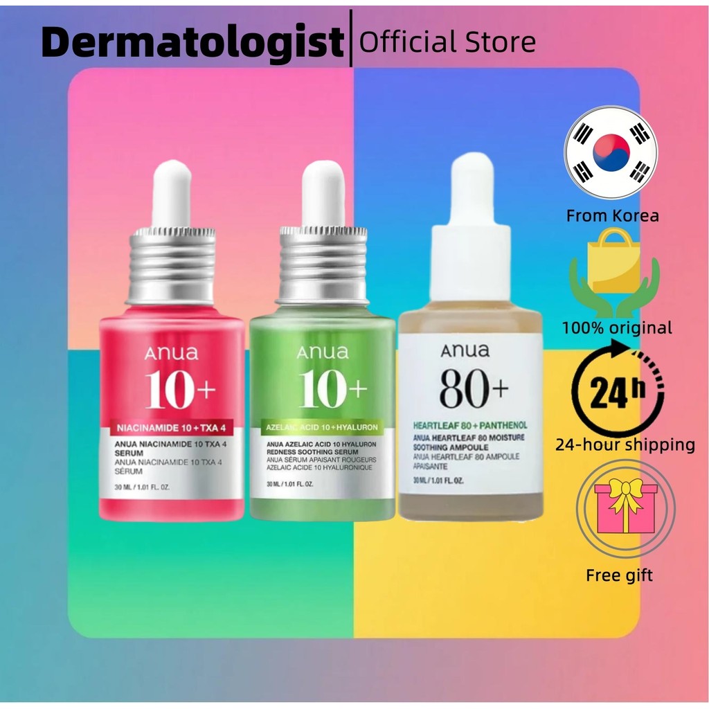 [ANUA] 10% + 4% |10% + ไฮยาลูรอน | HEARTLEAF 80+ PANTHENOL