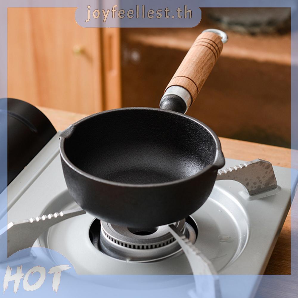 11/13ซม.เหล็กหล่อกระทะซอสขนาดเล็กนอนสติ๊กหม้อซุปขนาดเล็กกระทะน้ํามันร้อนสําหรับทําอาหาร [ความสุข.ไทย] - รูปที่ 5