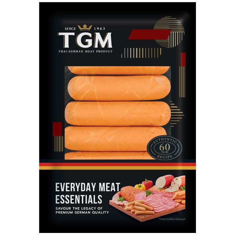 ทีจีเอ็มไส้กรอกสโมคจัมโบ้โปรโมชั่น 380กรัม TGM Smoked Jumbo Sausage Promotion 380g. [หมายเลขบาร์โค้ด 8850826507212]