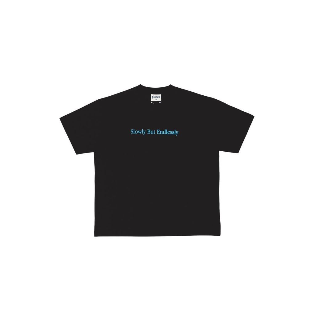 ENDLESSLY QUOTE TEE (สีดํา)