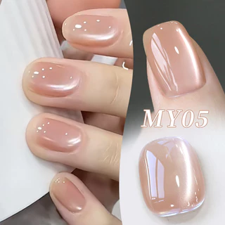 【Local】BORN PRETTY Super Shine Nude Water Light Cat Eyes เล็บเจลโปแลนด์ Magnetic Soak Off UV LED Varnis กึ่งถาวร
