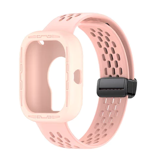 for Redmi Watch 6 5 4 หลุมซิลิโคนระบายอากาศพับสายแม่เหล็ก Redmi 5 Acute 5 Lite กีฬาสมาร์ทสายรัด for Smartwatch strap