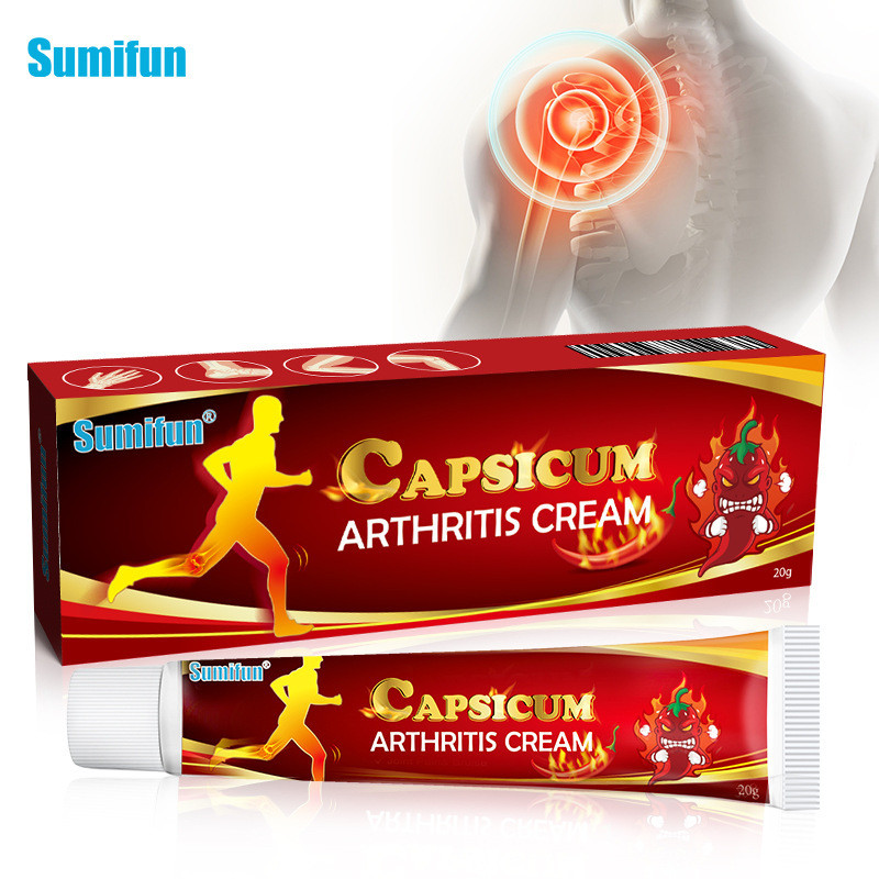 Sumifun Cream Pepper Slip Mask Cream Joint Neck Shoulder เอว Leg Care Cream 20g K10027