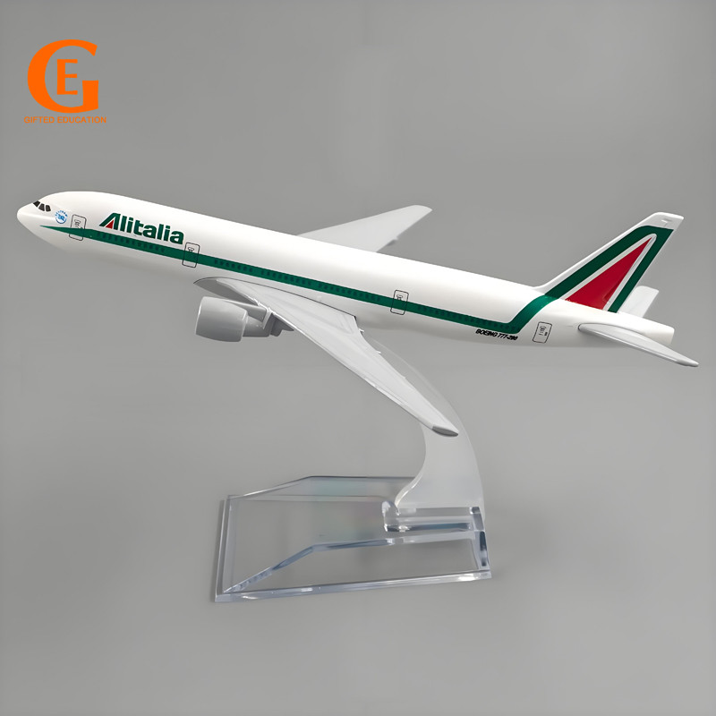 Alitalia Airways Boeing 777 เครื่องบินอิตาเลี่ยน Air B777 เครื่องบิน Diecast โลหะรุ่นตกแต่งของขวัญ