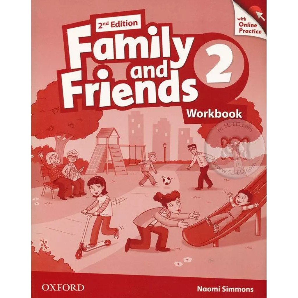 Se-ed (ซีเอ็ด) : หนังสือ Family and Friends 2nd ED 2 : Workbook with Online Practice (P)