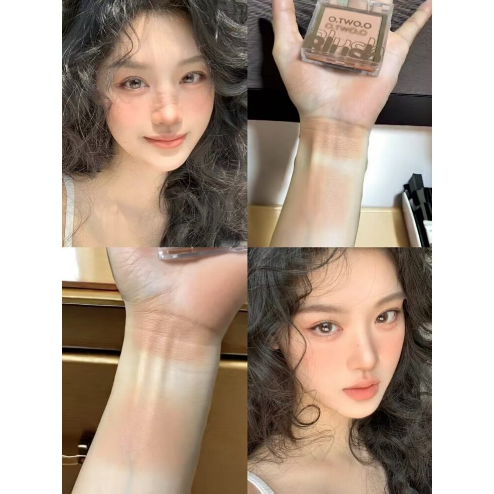 bwb blush canmake blush oh my ความอิ่มตัวต่ํา Contouring Atmosphere Monochrome Blush