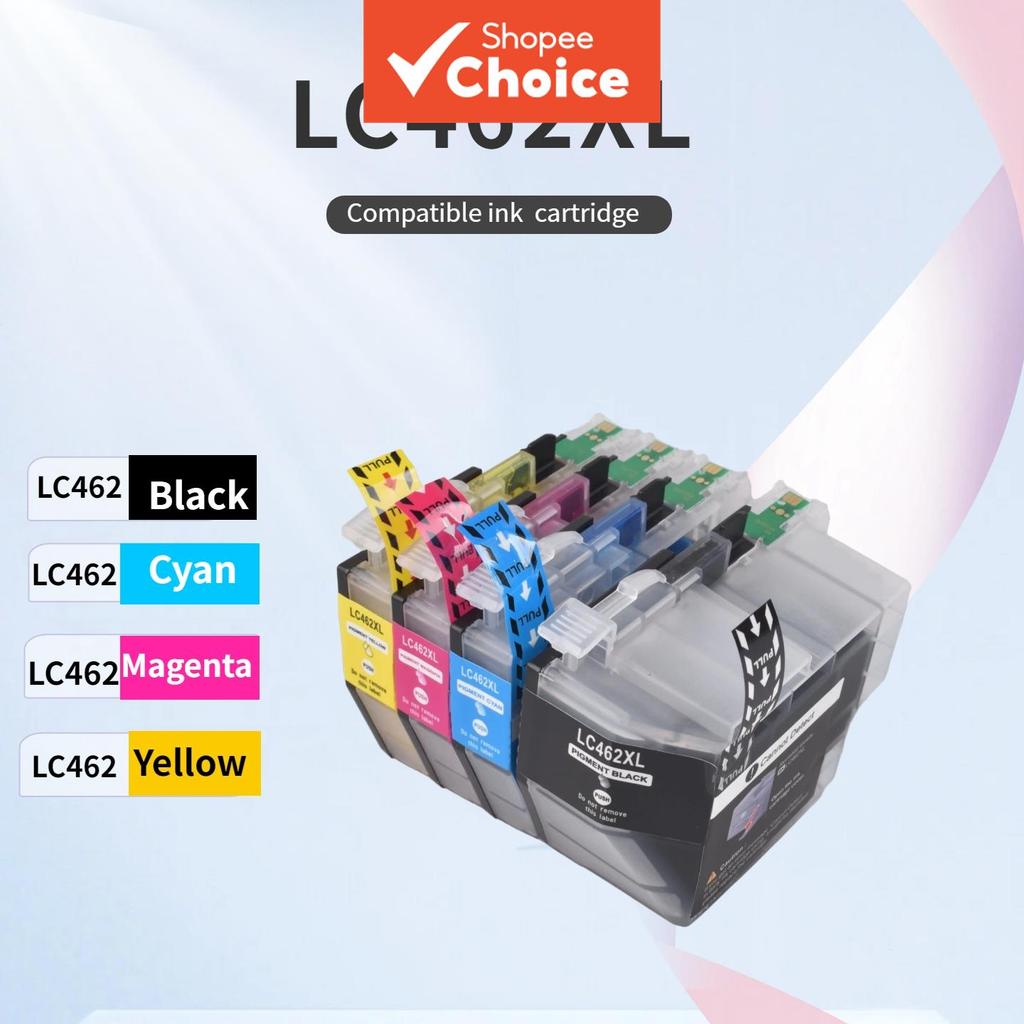 ตลับหมึกหมึกพิมพ์ LC462XL LC462 ที่ใช้งานร่วมกับเครื่องพิมพ์ Brother MFC-J2340DW, MFC-J2740DW, MFC-J