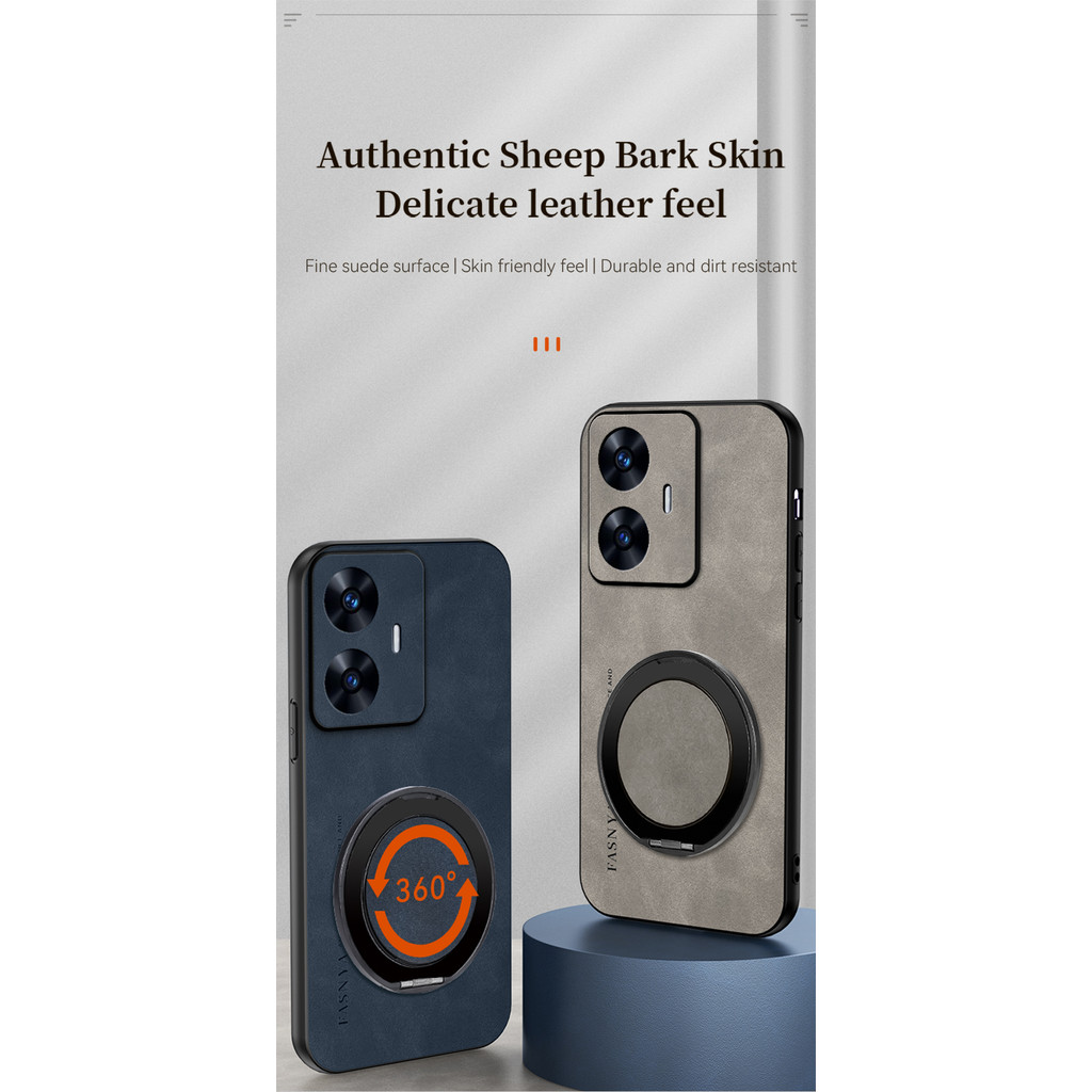 เคส Realmec55 RMX3710 Realmenarzon55 Realme c55 narzo n55 เปลือกผู้ถือแหวนป้องกันการตก adopts เปลือก