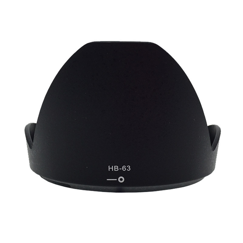 เหมาะสําหรับฮูด HB-63 Nikon D750 D600 D610 24-85mm VR SLR เลนส์อุปกรณ์เสริม 72mm AF-S 24-85mm f/3.5-