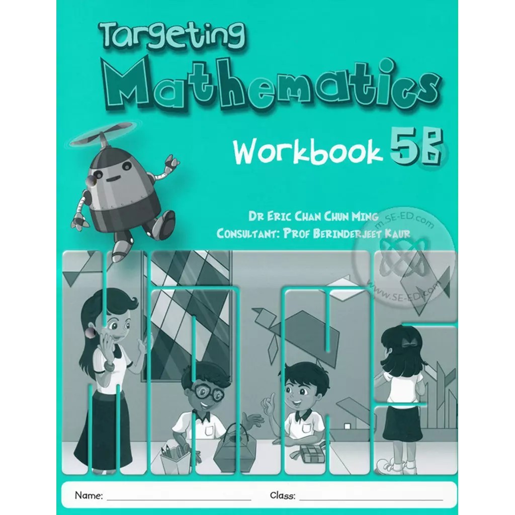 Se-ed (ซีเอ็ด) : หนังสือ Targeting Mathematics 5B : Workbook - St.Gabriel's Foundation Edition (P)