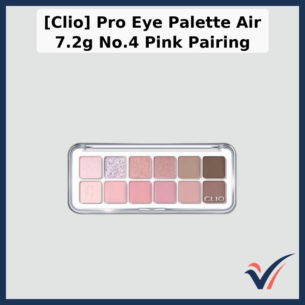 [Clio] Pro Eye Palette Air 7.2g No.4 Pink Matching / Korean Eyeshadow Palette / Pink Shades / ของแท้