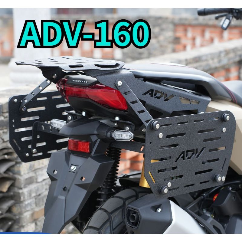 Suitable for ADV160 modification with three-box racks, side racks, and top racks; wear-resistant and
