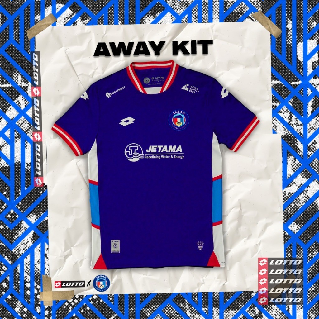 Lotto Sabah Fc 24 เครื่องเล่นสีน้ําเงินออก (เยือน)