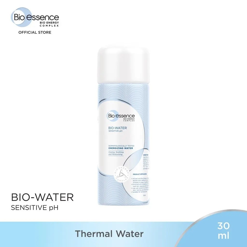 Bio-essence Bio-Water Energizing Water 30มล | คูลลิ่ง ซูทติ้ง แอนด์ มอยส์เจอไรซิ่ง