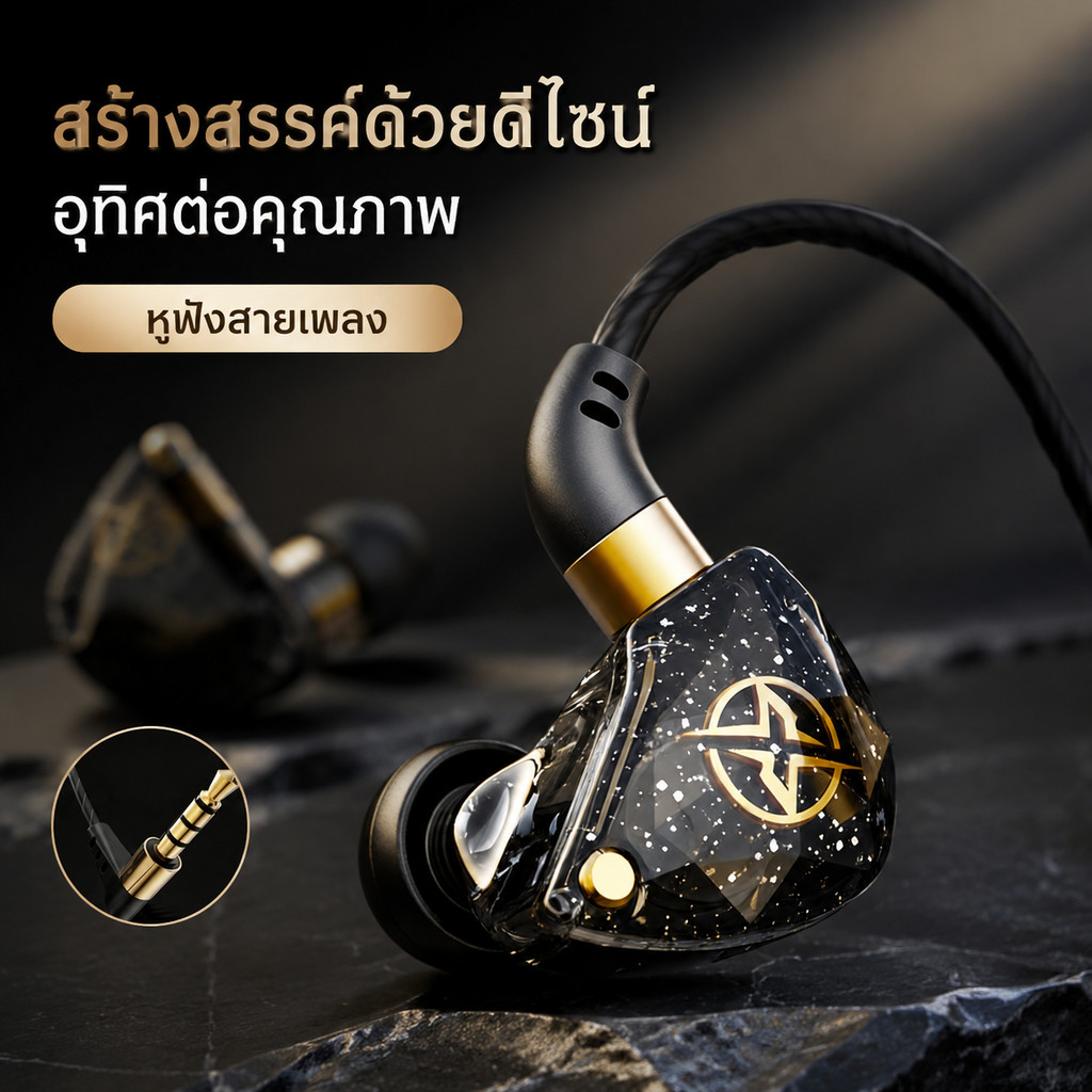 หูฟังเกมมิ่ง Type-C แบบมีสาย เสียง HIFI ลดเสียงรบกวน พร้อมไมค์ชัด หูฟังเล่นเกม ฟังเพลง ดูหนัง E-Sport ME151