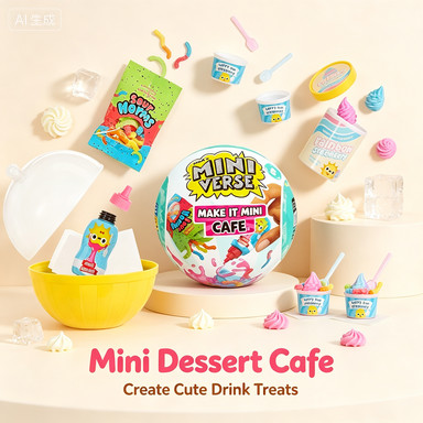 Miniverse Make It Cafe Series 5 Mystery Blind Capsule 8 ที่ไม่ซ้ํากัน Cafe Minis เพื่อรวบรวม Mini Ic