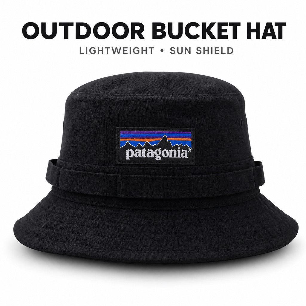 Patagonia Bucket Hat หมวกกันแดดผู้ชายกันลมทุกการแข่งขัน