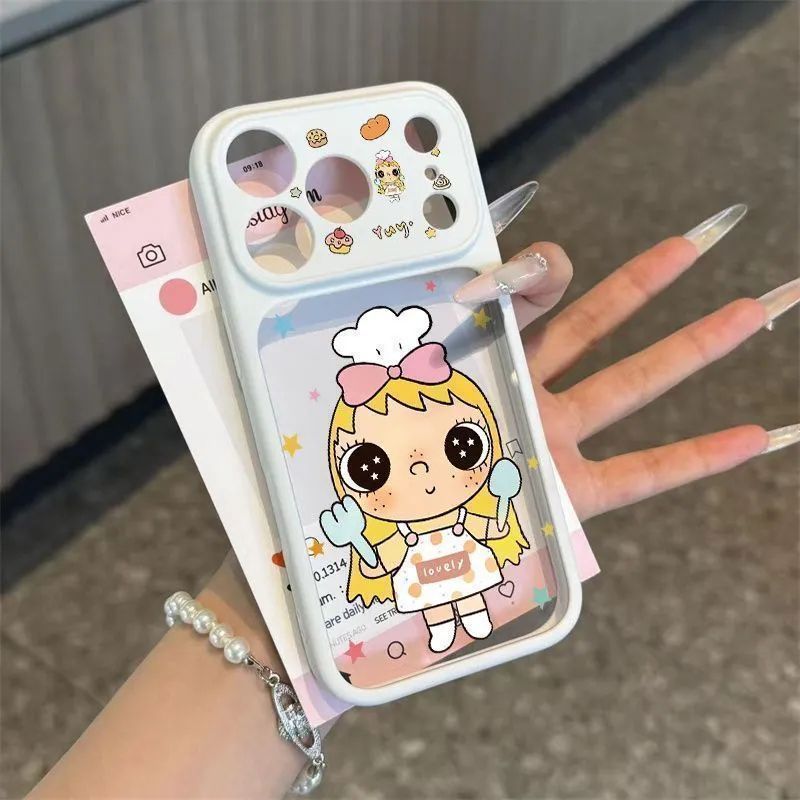 เคส Sweet Chef Girl 2 in 1 สําหรับ iPhone17 Plus 16 15 14