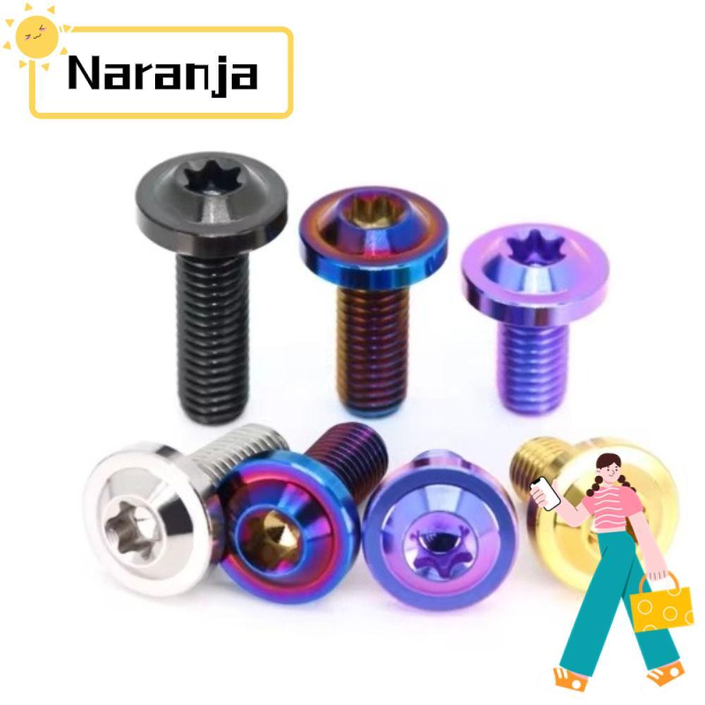 NARANJA สลักเกลียวไทเทเนียม, พร้อมหัว Torx M6x15 สกรูหัว Torx, M6x20 M6x10 สกรูไทเทเนียม