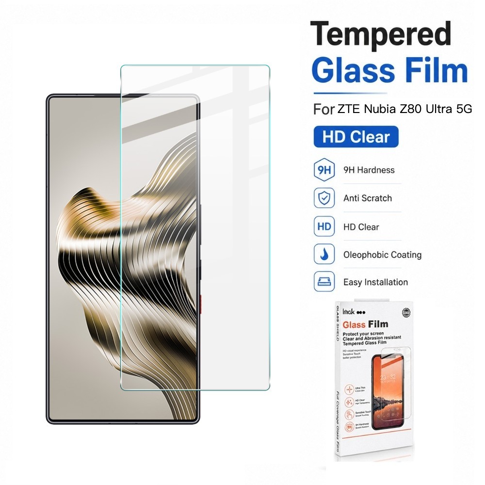 ฟิล์มกระจก สำหรับ ZTE Nubia Z80 Nubia Z70 Nubia Z60S Nubia Z50S Ultra Pro 5G ใสคมชัด HD FM0001