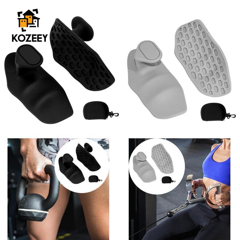 [KOZEEY] Weight Lifting Grips ถุงมือออกกําลังกายยิมที่ทนทานสําหรับการออกกําลังกายการฝึกอบรมการออกกํา