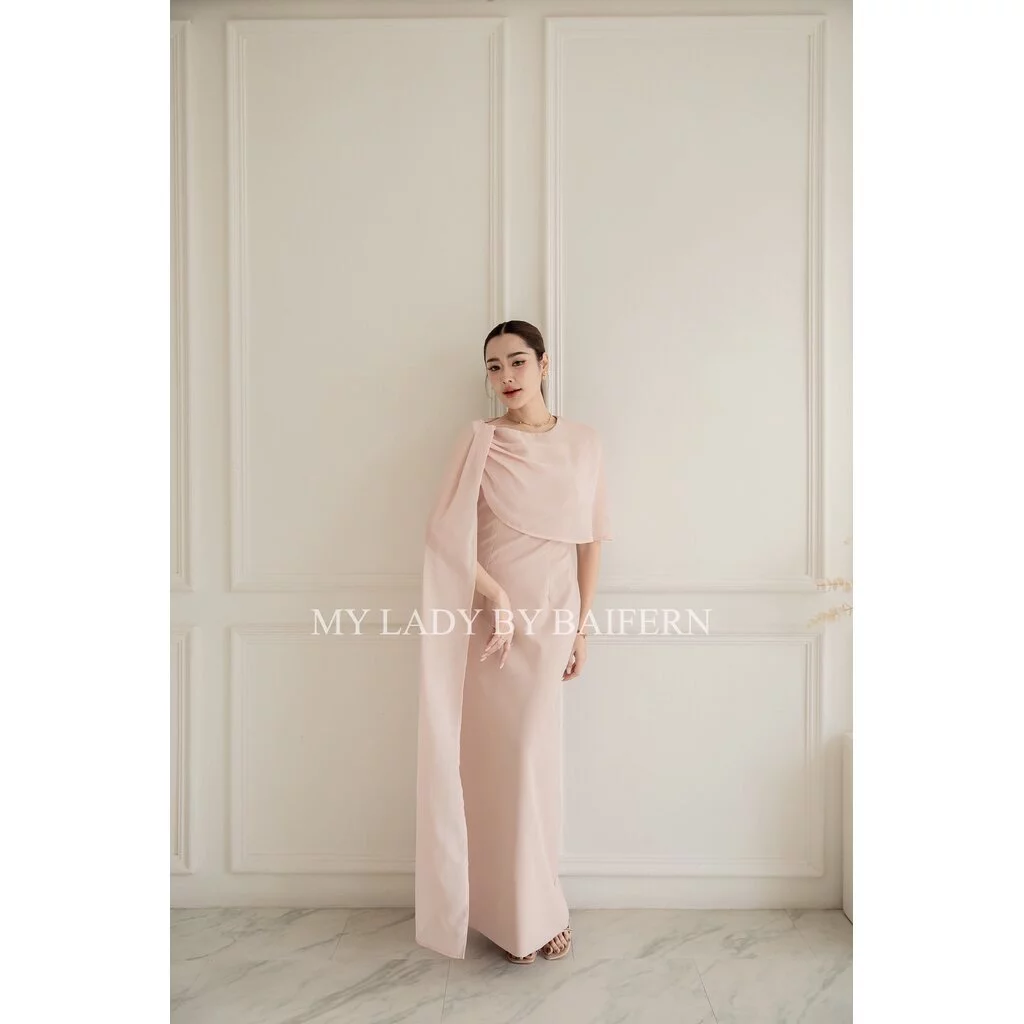 ชุดเดรสไปงานแต่ง ชุดออกงาน MY LADY BY BAIFERN - ML0536