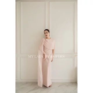 ชุดเดรสไปงานแต่ง ชุดออกงาน MY LADY BY BAIFERN - ML0536