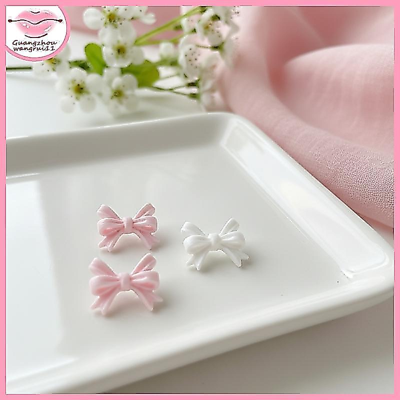 [GZ] DIY Nail Art 3D Bow Charms Kit 12 กริดผสมอุปกรณ์ตกแต่งเล็บ TH