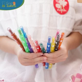 Play Plearn Kid ดินสอสีหมุน Twist Up Pencils ดินสอสีสำหรับเด็ก เหมาะสำหรับเด็ก 2 ขวบขึ้นไป