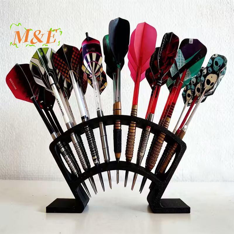 [M&E] 27-Slots Dart Stand ความจุขนาดใหญ่ Neat Storage Holder Dart Board Organizerfor Home Bar & Gree