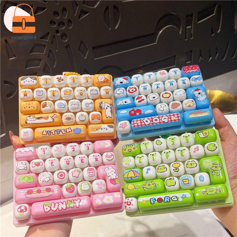[PE] Quiet Cli 26 Key คีย์บอร์ดลดความเครียดน่ารัก Creative Mechanical Fidget Tool สําหรับสถานที่สาธารณะใช้ TH