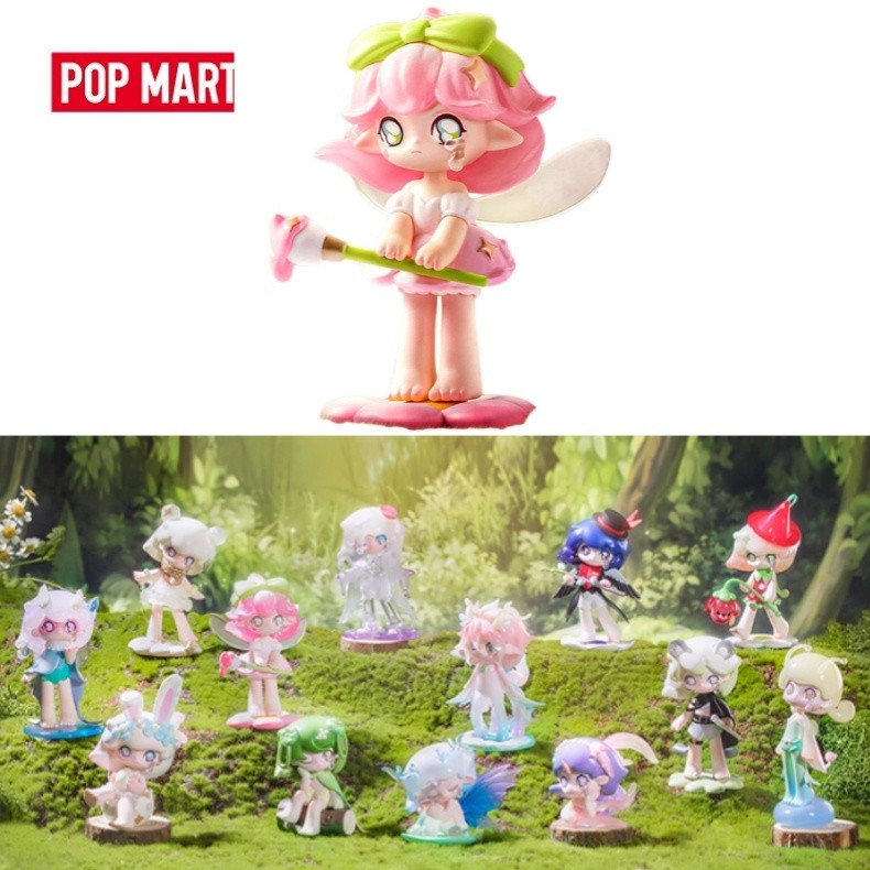 POPMART AZURA Spring Fantasy Series ป๊อปมาร์ทกล่องตาบอดตัวเลขของขวัญ