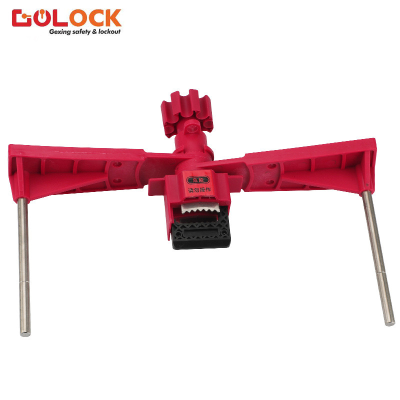 Gexin Beddy Type Universal Safety Valve Lock with Arm Cable Butterfly Valve Safety Lock Industrial B