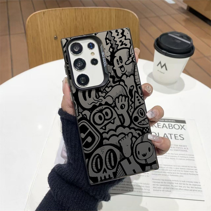 เคสโทรศัพท์อินเทรนด์ Graffiti Monster เหมาะสําหรับ Samsung A05S/A135G/S22ULTRA/A555G/S24FE/S25ULTRA/