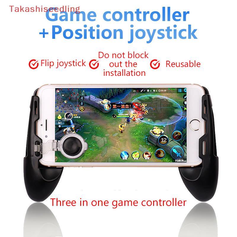 (Takashiseedling) 3 In 1 Portable Universal Mobile Phone Holder Telescopic Gamepad Controller Mobile