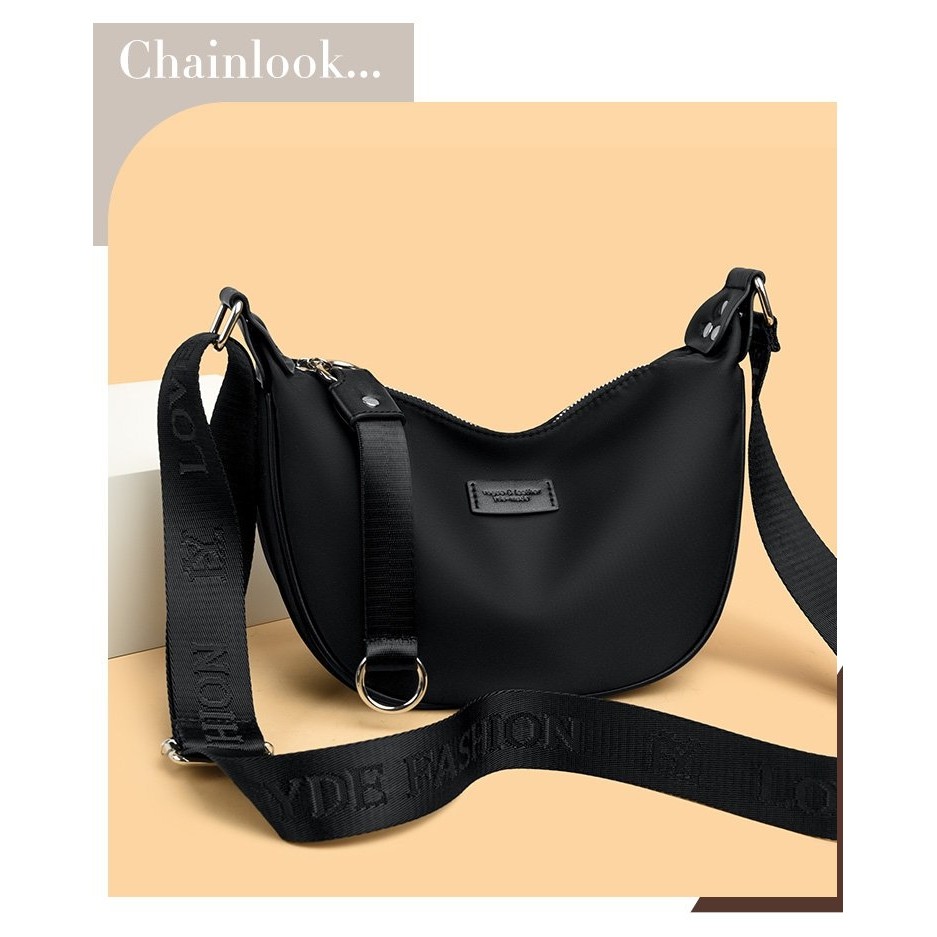 กระเป๋า cecelle perota brand Casual สไตล์ใหม่สวมใส่กระเป๋าหญิง Messenger กันน้ํา Oxford ผ้าไหล่กระเป