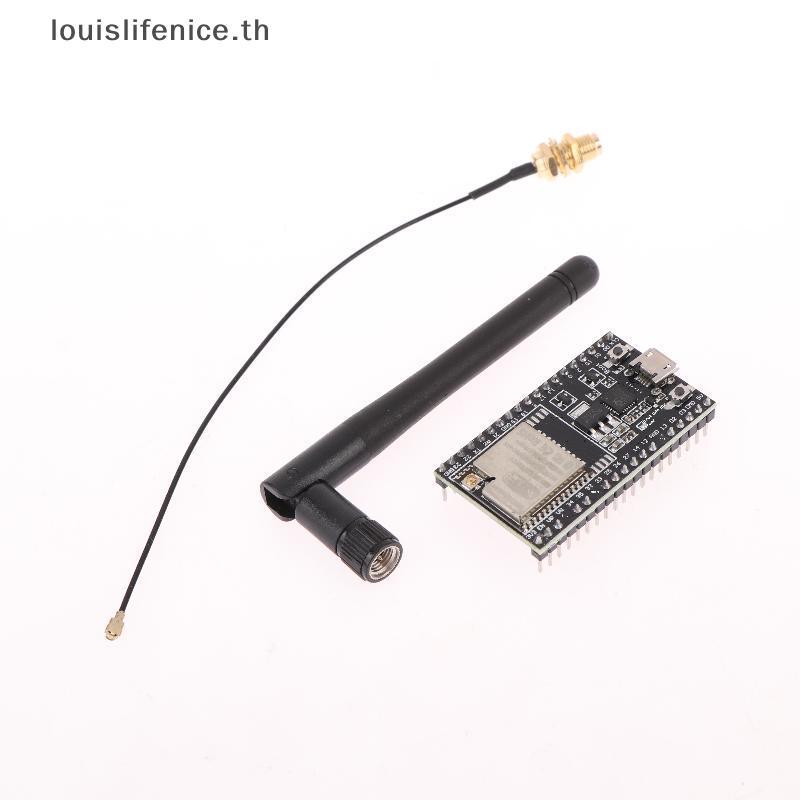 LNTH ESP32-WROOM-32U Wrover โมดูล 2.4G เสาอากาศ ESP32 บอร์ดพัฒนา WiFi ร้อน